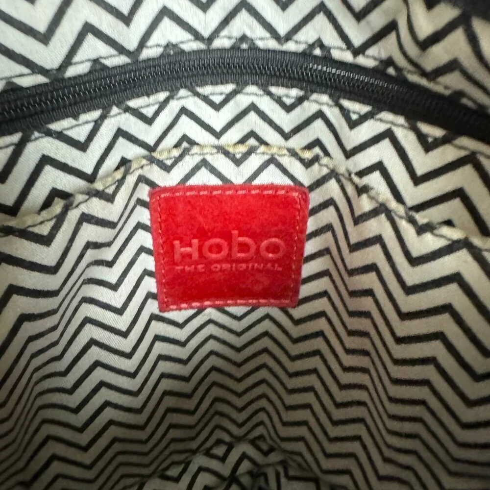 HOBO The Original Black Leather Crossbody/ Shoulder Bag - Picture 12 of 15